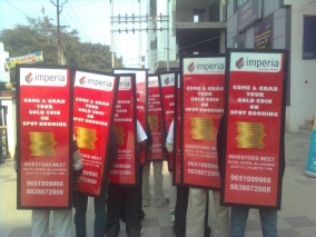 Promotional activities for rural, semi urban and metro